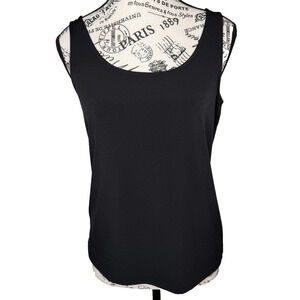 Alfani Women’s Tank Top Size Small Black Stretch